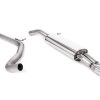 Ligne cat-back (double embout JET) MILLTEK – Seat Ibiza (III 6L)