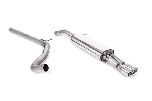 Ligne cat-back (double embout JET) MILLTEK – Seat Ibiza (III 6L)