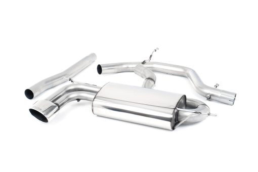 Ligne cat-back non résonnée (embout ovale style Cupra) MILLTEK – Seat Leon (II 1P) 2.0 TDI 170 ch – SSXSE129