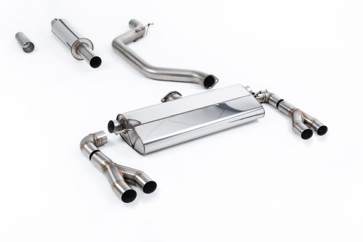 GPF-back 80 mm résonnée (embouts d'origine 5 portes) MILLTEK – Cupra Leon 2.0 TSI 300 ch – SSXSE258