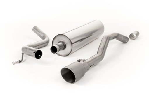 Ligne cat-back résonnée (sortie GT-90 titane) MILLTEK – Volkswagen Up! 1.0 TSI – SSXVW434
