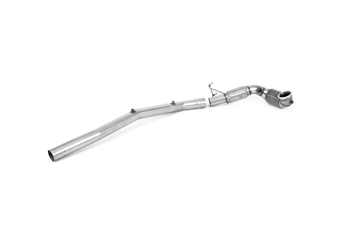 Downpipe et catalyseur course (cat-back sport) MILLTEK – Audi S3 / Volkswagen Arteon R / Volkswagen Golf – SSXVW638