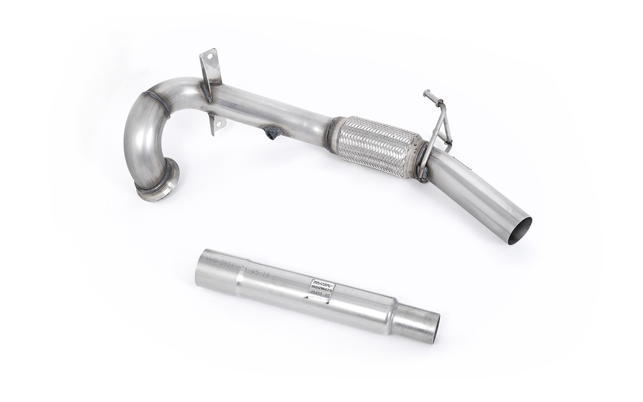 Downpipe et décata 1.8 TSI (cat-back d'origine) MILLTEK – Seat Ibiza / Volkswagen Polo – SSXVW452
