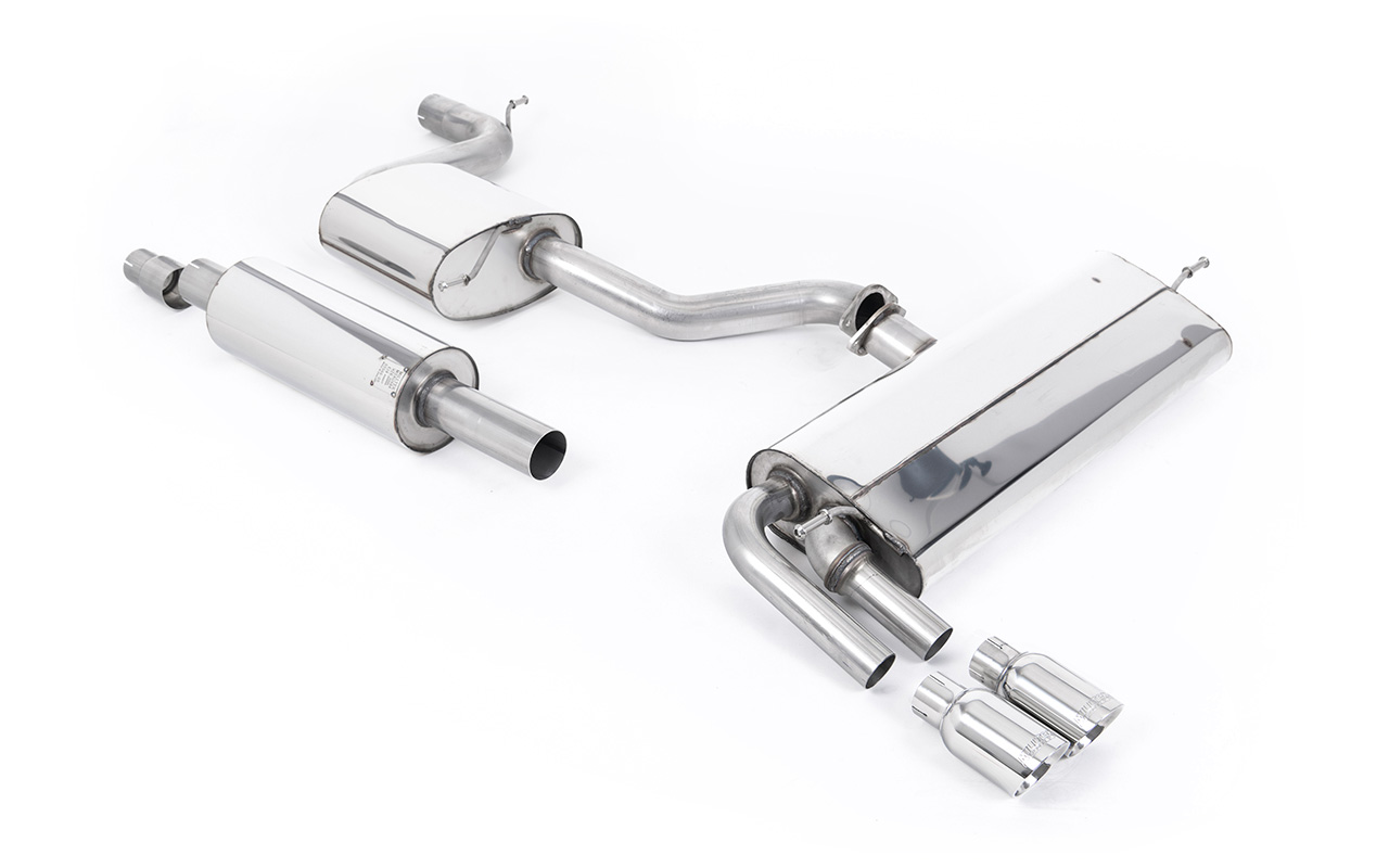 Ligne cat-back résonnée MILLTEK – Seat Leon (III 5F) 1.8 180 ch