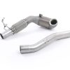 Downpipe moulé à catalyseur Race (ligne sport) MILLTEK – Seat Leon / Skoda Octavia – SSXSK24
