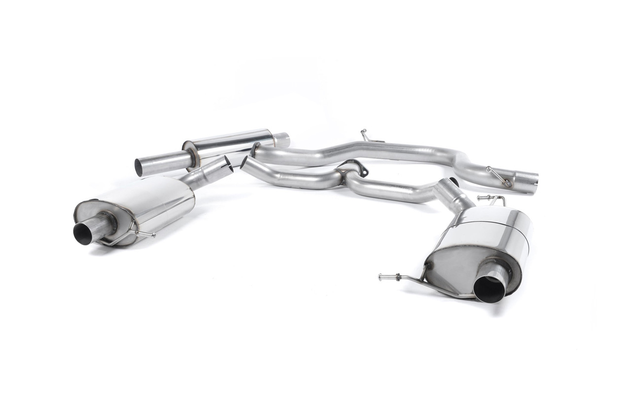 Ligne cat-back Road+ (embouts d'origine) MILLTEK – Skoda Octavia (III) RS 2.0 TSI – SSXSK26