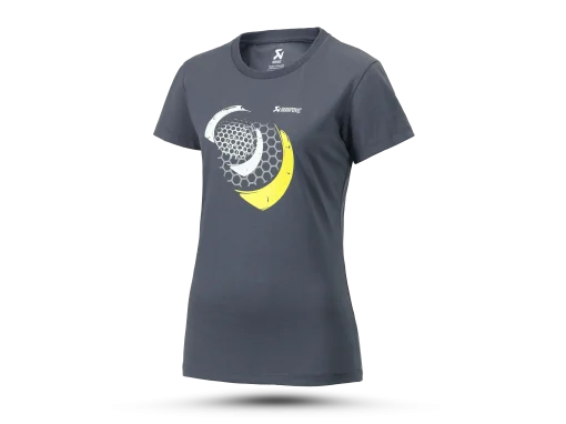 T-shirt Mesh bleu-gris femme AKRAPOVIC