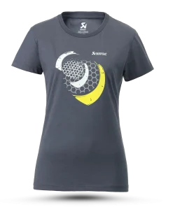 T-shirt Mesh bleu-gris femme AKRAPOVIC – Image 2