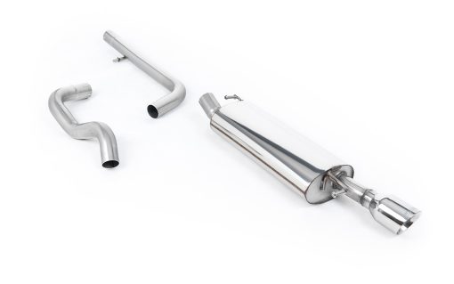 Ligne cat-back non résonnée (embout GT100 simple) MILLTEK – Volkswagen Golf (IV) 1.8 20V GTI 180 ch – SSXVW150