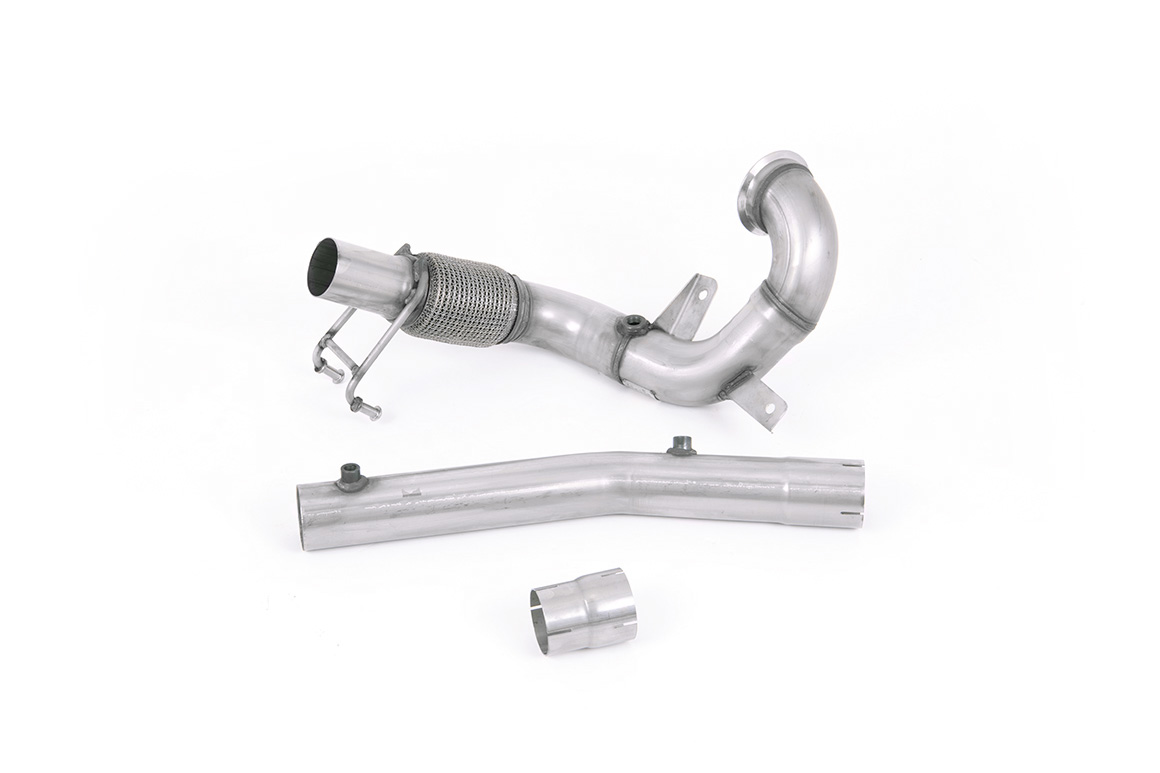 Downpipe (décata cat-back d'origine avec GPF) MILLTEK – Volkswagen Polo (VI A0) GTI 2.0 TSI (GPF) 200 ch
