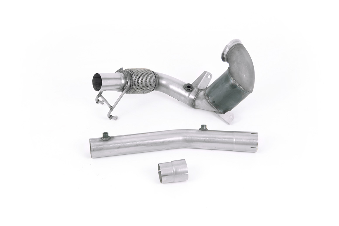 Downpipe (catalyseur sport cat-back d'origine) MILLTEK – Volkswagen Polo (VI A0) GTI 2.0 TSI (GPF) 200 ch