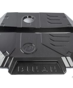 Cache moteur carbone brillant 2x2 (F97/F98) DINAN – BMW X4 / X4 M / X3 / X3 M – D590-0001