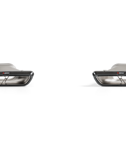 Embouts carbone brillant (paire) AKRAPOVIC – Mercedes E / E Coupé / All Terrain (W213) 63 AMG 4.0 Bi-Turbo / 63 AMG S 4.0 Bi Turbo – TP-CT/46/G