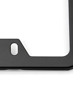 Cadre de plaque inox noir avec cache-vis DINAN – D010-0013 – Image 3