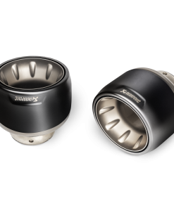 Embouts titane noir (jeu) AKRAPOVIC – Porsche Cayman / Spyder / Boxster – TP-T/S/28