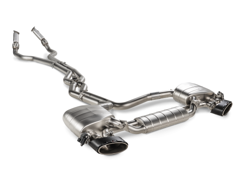 Tubes de liaison inox (sans OPF/GPF) AKRAPOVIC – Audi RS6 / RS7 – L-AU/SS/6