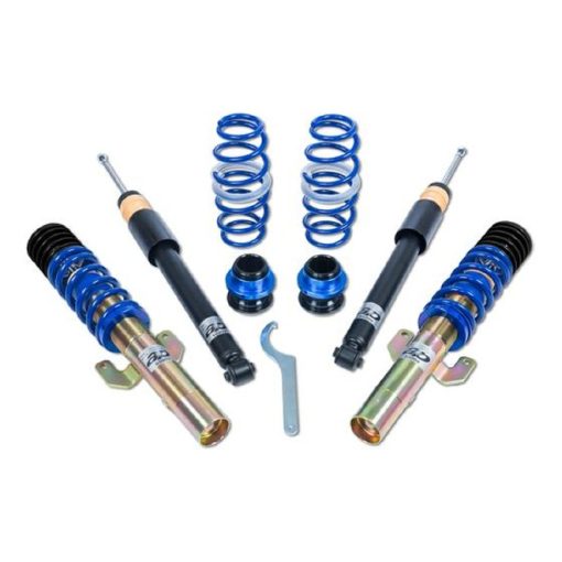 Kit combinés filetés berline (abaissement AV 30-60 mm / AR 30-60 mm) AP – Skoda Fabia (II) – 11582022