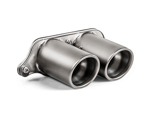 Embouts titane homologués ECE (paire AKRAPOVIC – Porsche 911 (991) GT3 RS 4.0 520 ch – TP-T/S/19/H