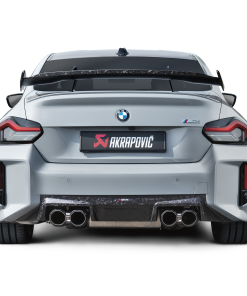 Jeu d'embouts titane et carbone haché AKRAPOVIC – BMW M2 / M3 / M4 – TP-CT/73/CF – Image 2