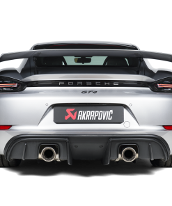 Embouts titane naturel (jeu) AKRAPOVIC – Porsche Cayman / Spyder / Boxster – TP-T/S/27 – Image 3