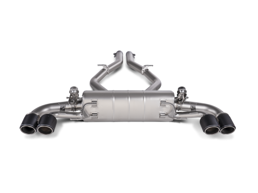 Ligne Slip-On titane AKRAPOVIC – Alfa Romeo Giulia Quadrifoglio 2.9 V6 Turbo 510 ch – S-AR/TI/7H