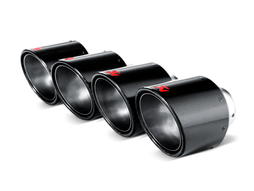 Embouts carbone (diamètre 115 mm) AKRAPOVIC – Chevrolet Corvette (C6) V8 – TP-CT/1