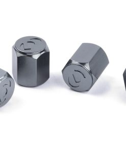 Bouchons de valve en aluminium gunmetal DINAN – D757-0009