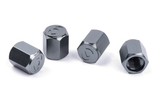 Bouchons de valve en aluminium gunmetal DINAN – D757-0009