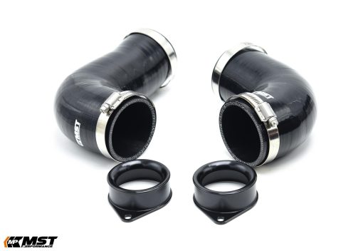 Tubes d'entrée turbo silicone (paire) MST PERFORMANCE – Mercedes C (W205) – MST-MB-C4302