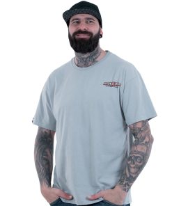 T-shirt Twin-Turbo Artwork gris WAGNER – 10101801OB0107