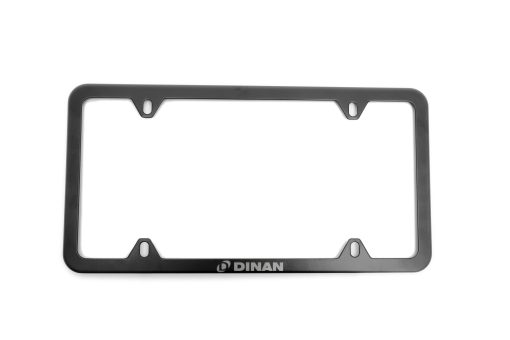 Cadre de plaque fin inox noir avec cache-vis DINAN – D010-0018