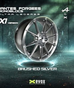 Jantes forgées X1 18 pouces (jeu de 4) EVOX – Alpine A110