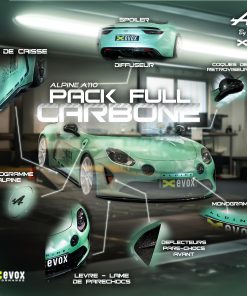 Kit carrosserie complet carbone EVOX – Alpine A110 – 999391