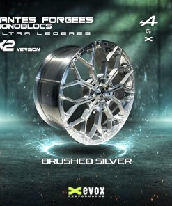 Jantes forgées X2 18 pouces (jeu de 4) EVOX – Alpine A110 – 809711