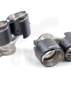 Sorties de silencieux carbone EVOX – Porsche 911 (997) Turbo 3.6T 480 ch – 939455 – Image 3
