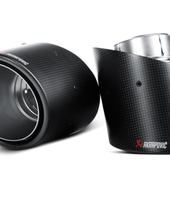 Jeu d'embouts carbone AKRAPOVIC – Fiat 500 / 595 / 695 Abarth 1.4 – TP-CS/1