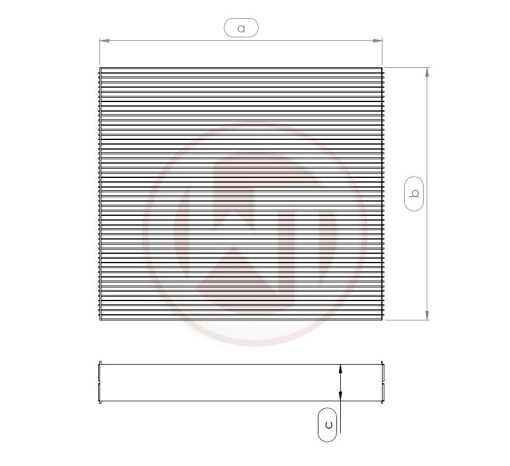 Faisceau de radiateur de compétition WAGNER – 004001.OB