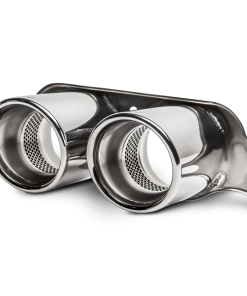 Embouts titane doubles ronds (paire) AKRAPOVIC – Porsche 911 (991, 997) GT3 – TP-PO997GT3H