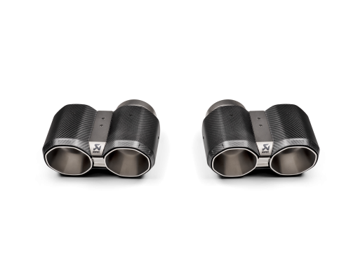 Jeu d'embouts titane et carbone AKRAPOVIC – BMW M2 / M3 / M4 – TP-CT/69