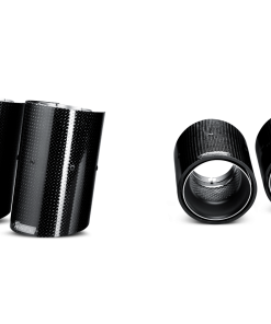 Embouts carbone (diamètre 90 mm) AKRAPOVIC – BMW M3 (E90) E9x 420 ch – TP-CT/3 – Image 2