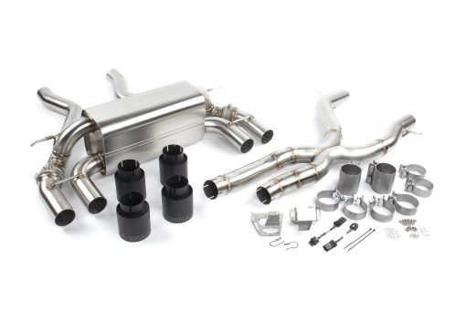 Échappement axle-back Free Flow + X-pipe DINAN – BMW M2 (F87) Competition 410 ch – D660-0082-BLK