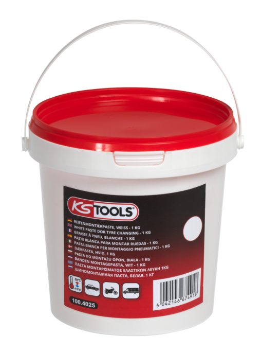 Seau de graisse à pneus blanche KS TOOLS – 100.4025