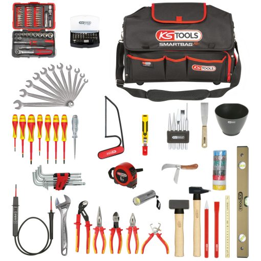 Composition d'outils électricien en sac XL KS TOOLS – 117.0138