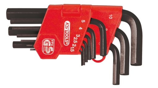 Jeu de 9 clés mâles courtes brunies KS TOOLS – 151.3211