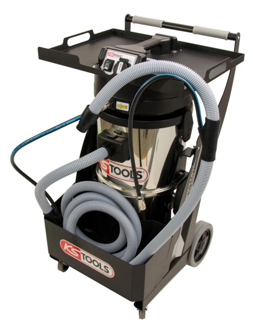 Centrale d'aspiration à cuve inox 35L KS TOOLS – 165.0113