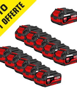 Pack batterie lithium-ion 18V 4Ah 10 +1 KS TOOLS – 515.4702F-A1