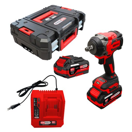 Coffret mini clé à chocs 1/2" 18V 850 Nm KS TOOLS – 515.4710F