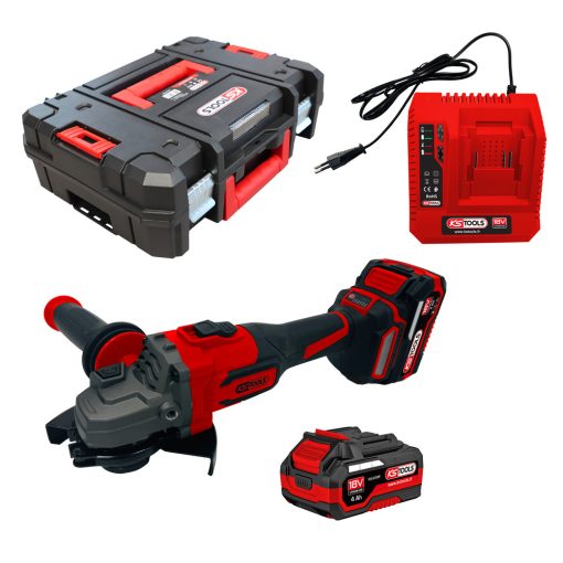 Coffret meuleuse angulaire 18V KS TOOLS – 515.4735F
