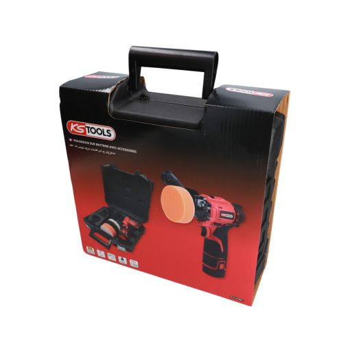 Polisseuse sur batterie 12V avec accessoires KS TOOLS – 515.4760F