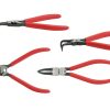 Jeu de pinces à circlips intérieurs & extérieurs KS TOOLS – 550.2375